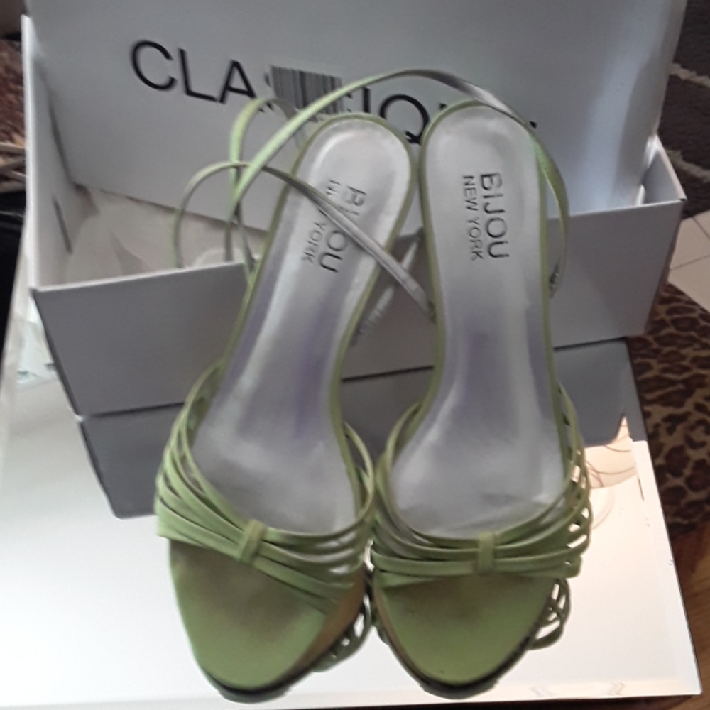 Mint Green Sandals